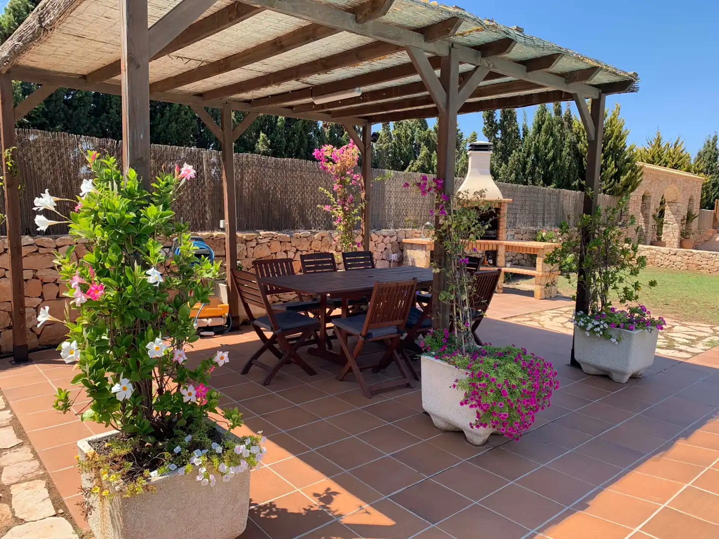 Terrassa de Casa o xalet en venda en Formentera amb Aire condicionat, Calefacció i Jardí privat
