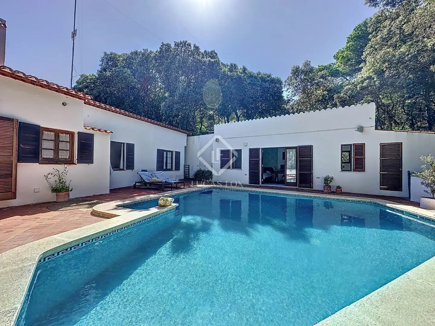 Schwimmbecken von Country house zum Verkauf in Es Mercadal mit Heizung, Privatgarten und Terrasse