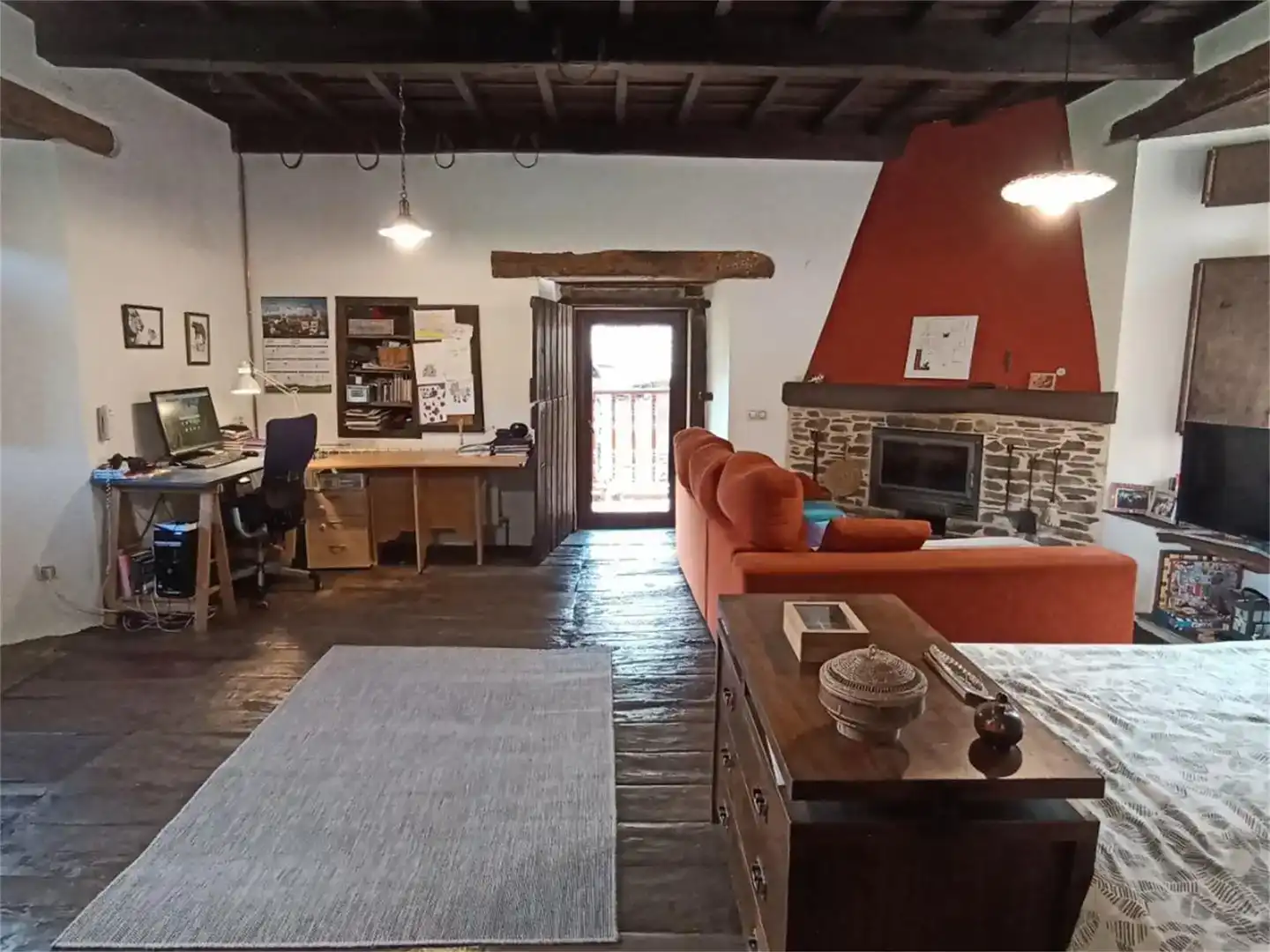 Sala d'estar de Casa o xalet en venda en Santa Eulalia de Oscos