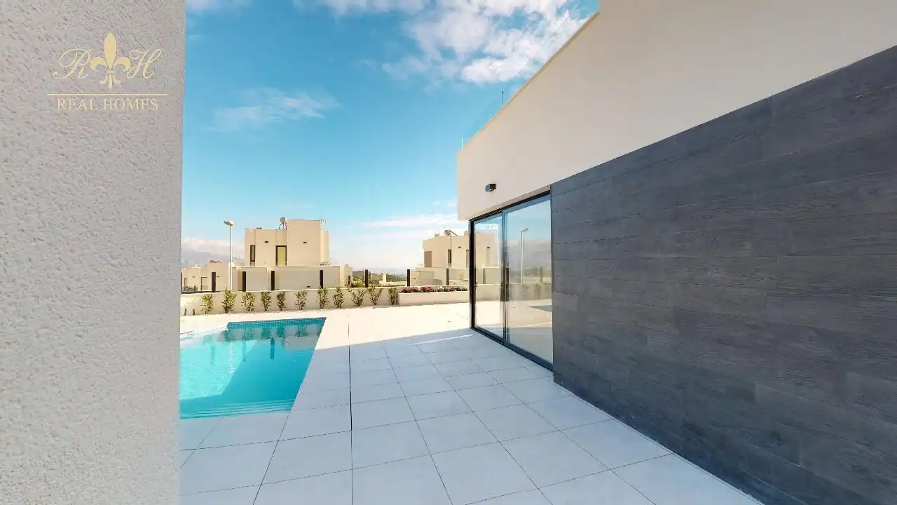 Vista exterior de Casa o chalet en venta en Polop con Aire acondicionado, Calefacción y Trastero
