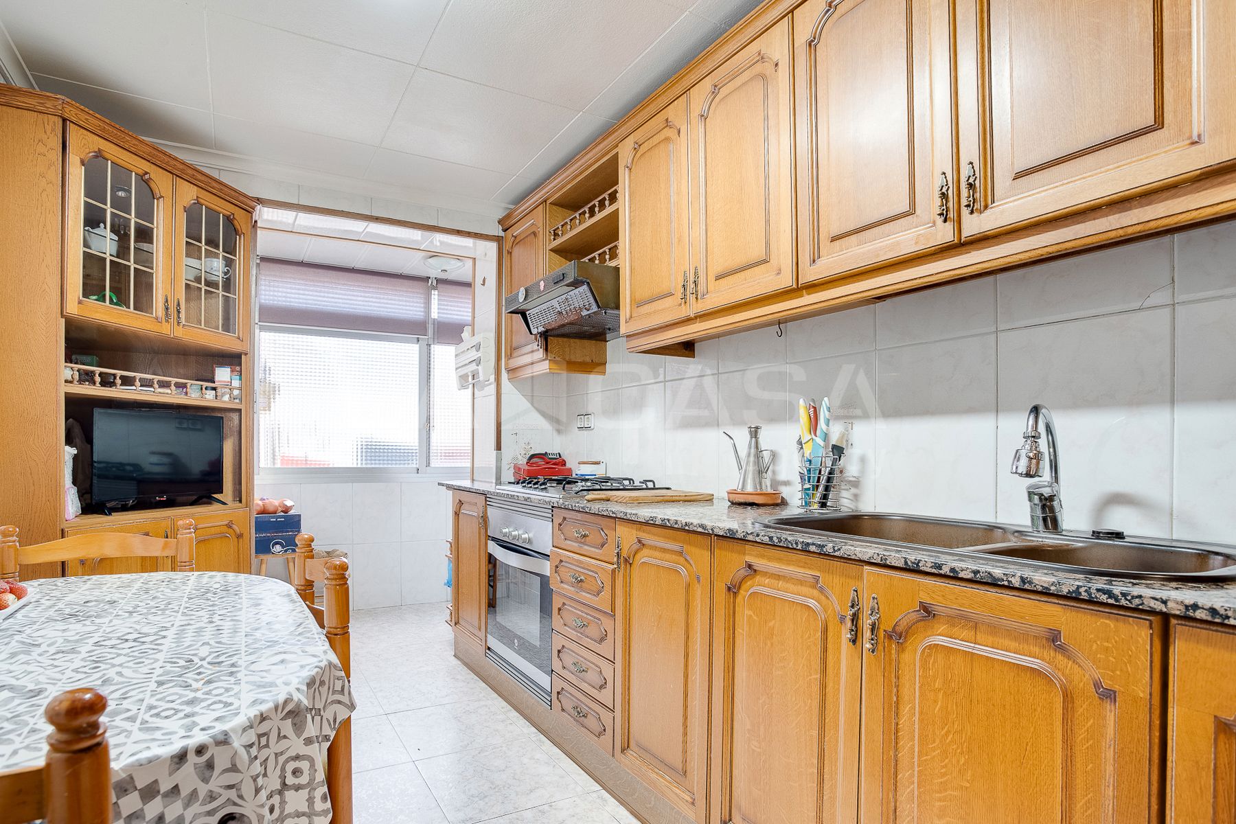 Kitchen of Attic for sale in  Barcelona Capital  with Heating and Balcony
