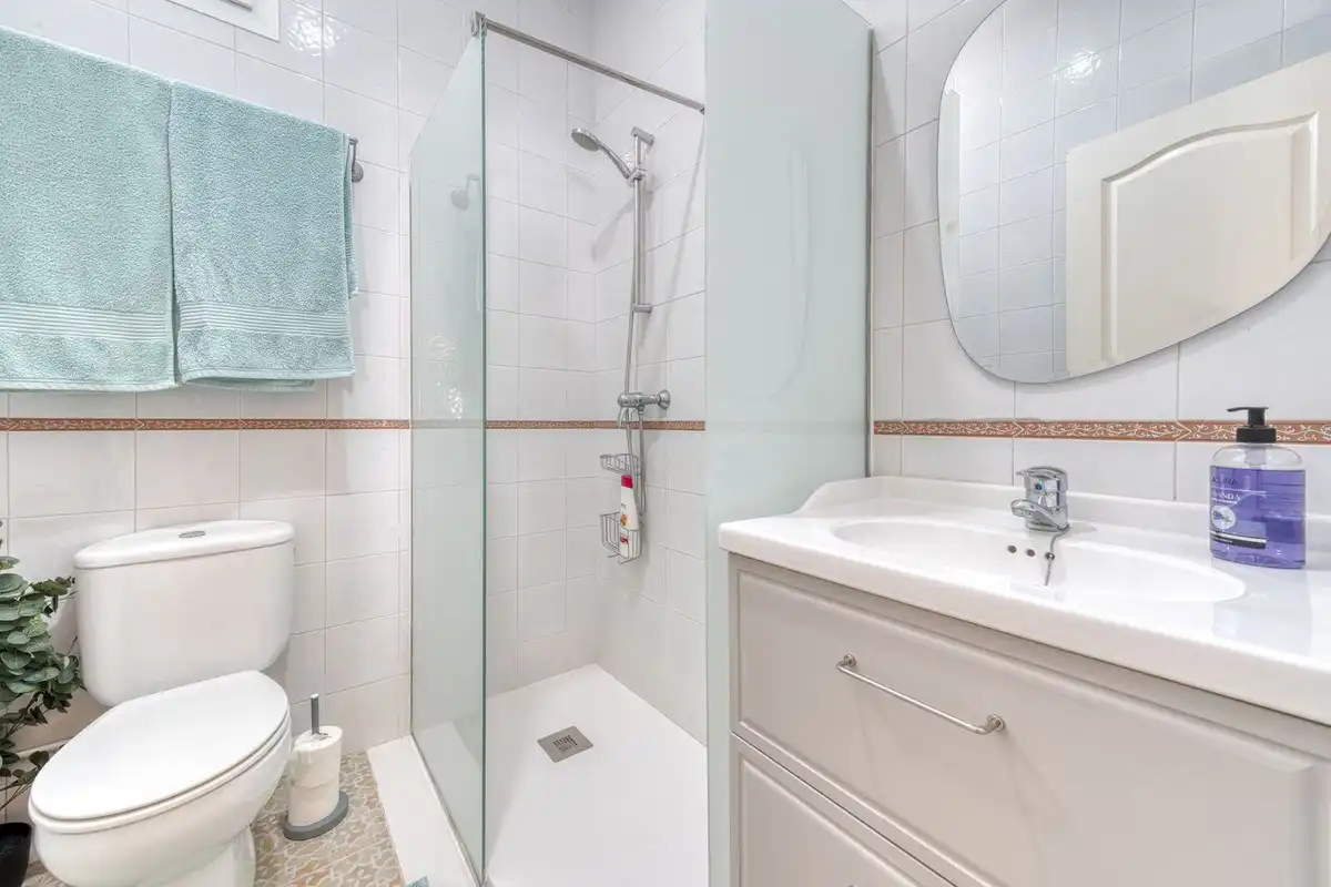 Baño de Casa o chalet en venta en Mijas con Aire acondicionado, Jardín privado y Terraza