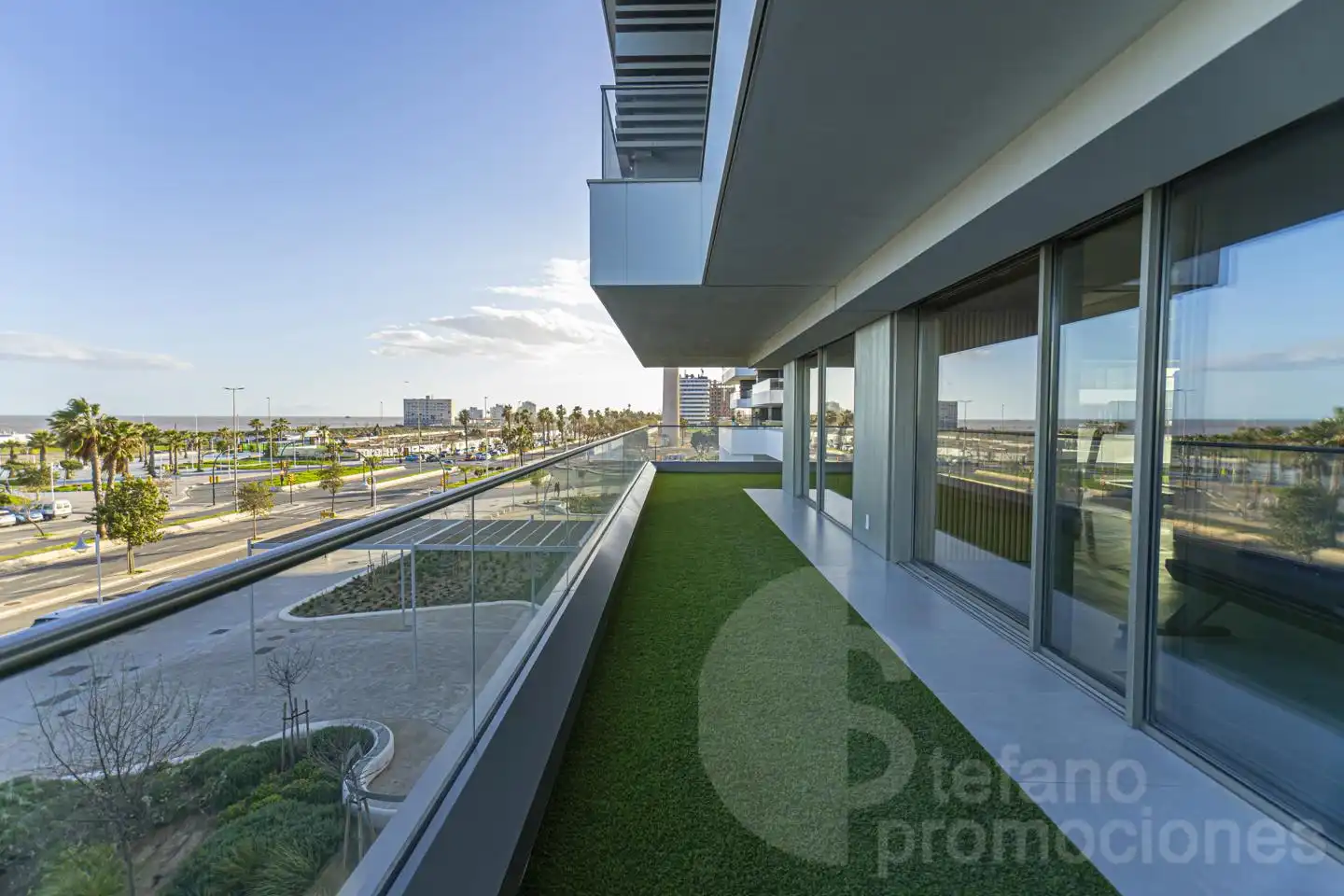 Terrasse von Wohnung zur Miete in Málaga mit Klimaanlage, Heizung und Terrasse