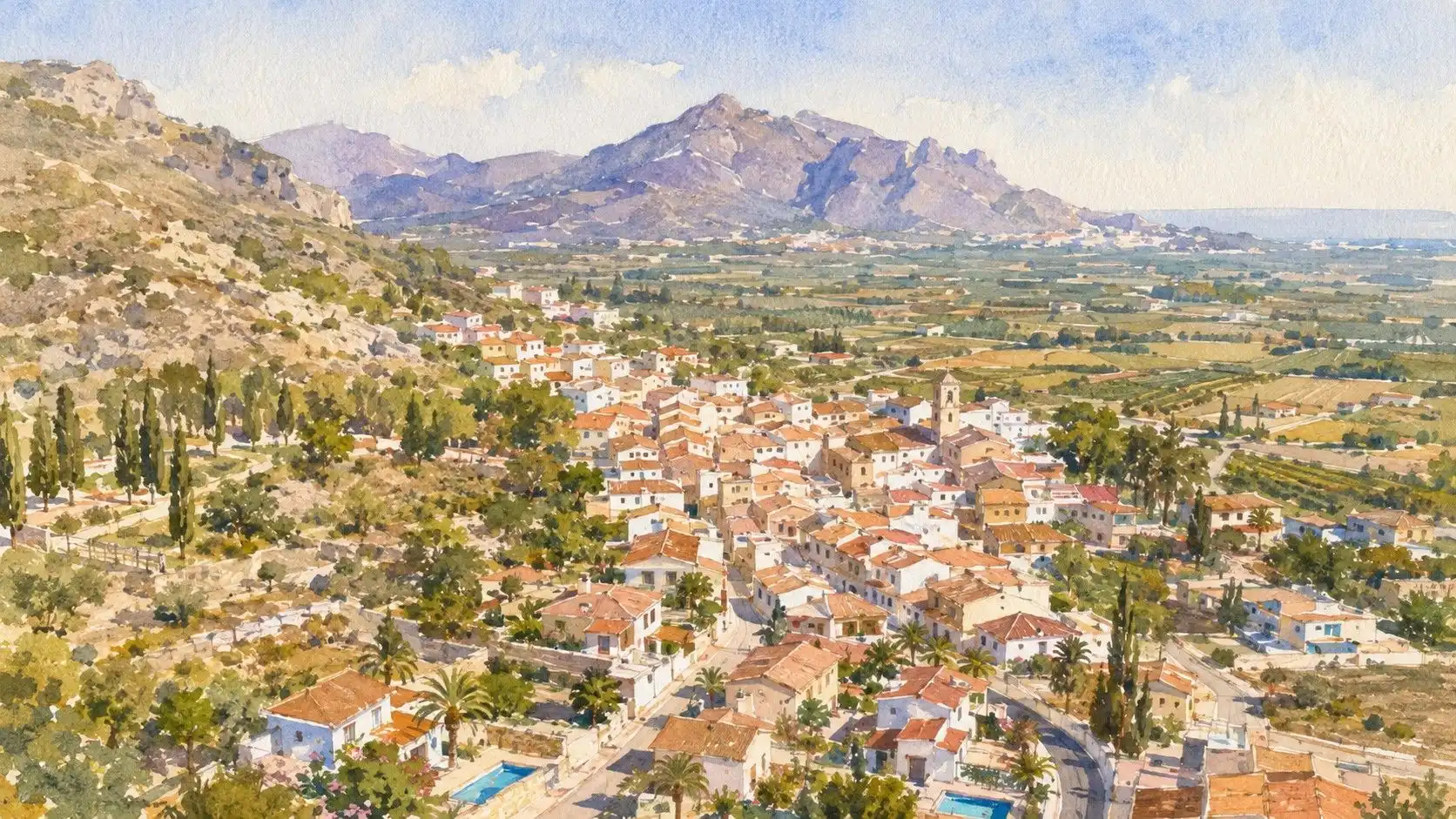 Chalet con terraza en venta en Beniarbeig, imagen 35
