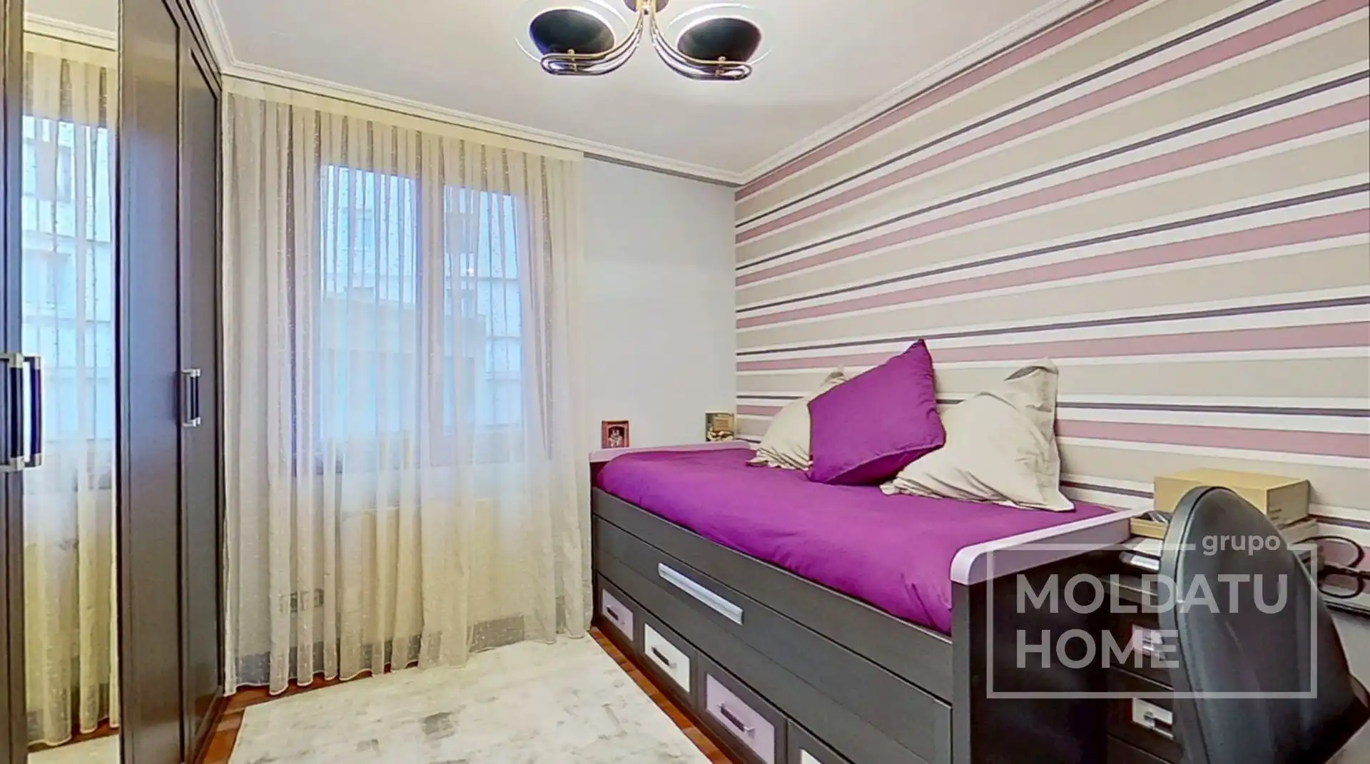 Bedroom of Flat for sale in Bilbao   with Heating and Terrace