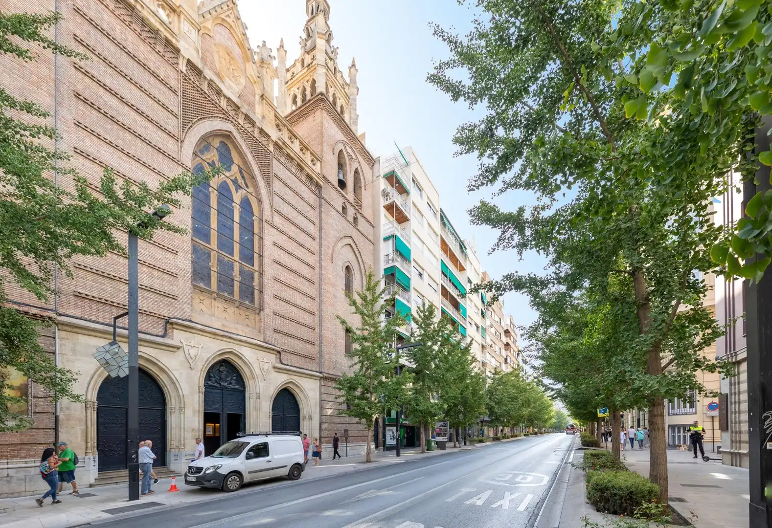 Vista exterior de Piso en venta en Granada