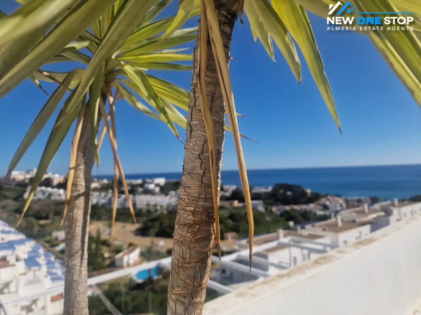 Vista exterior de Àtic en venda en Mojácar amb Aire condicionat, Calefacció i Terrassa