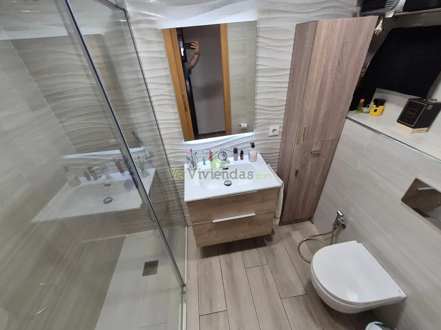 Bathroom of Flat for sale in Cervelló  with Heating, Oven and Microwave