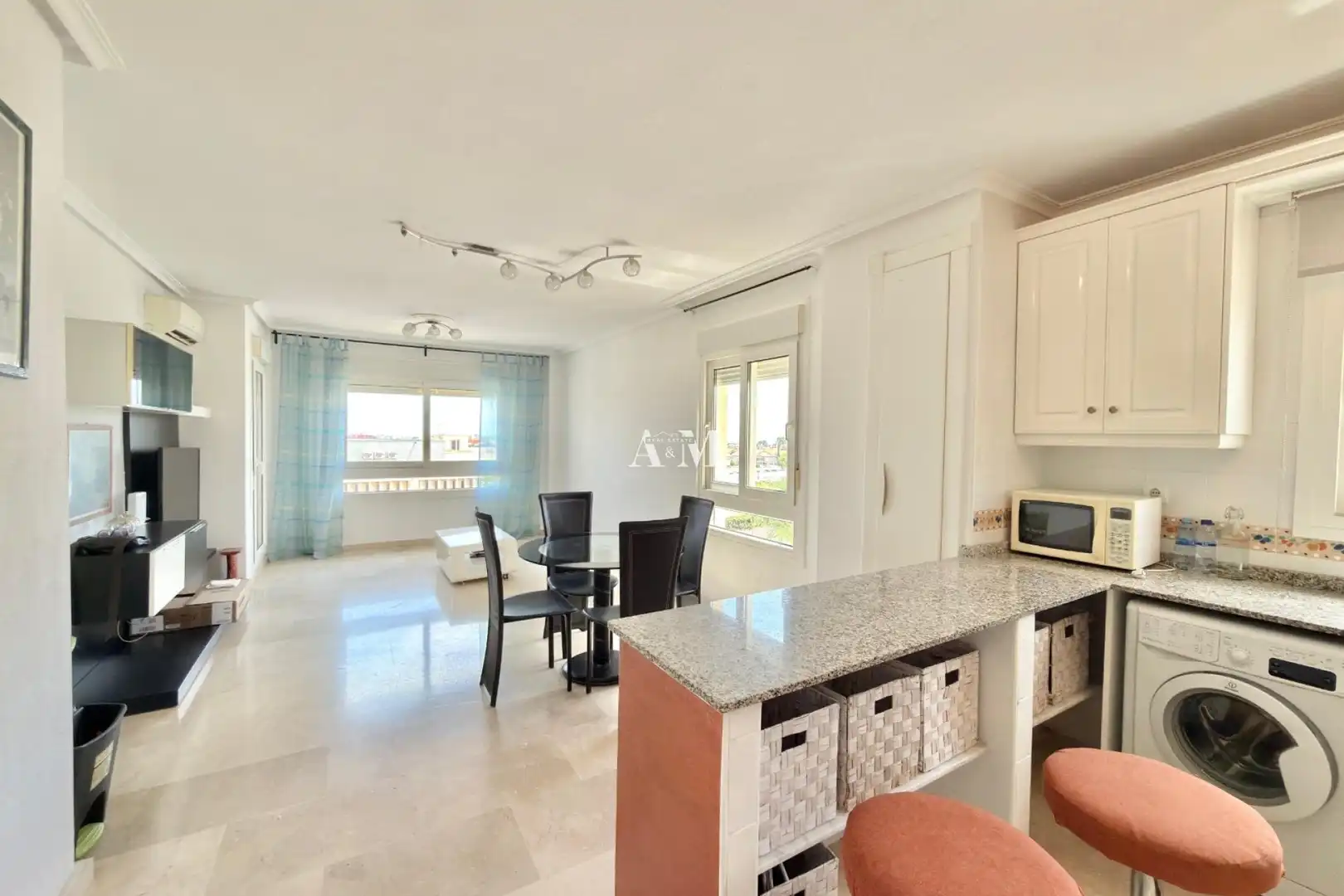 Dining room of Flat for rent in Orihuela  with Air Conditioner, Heating and Swimming Pool