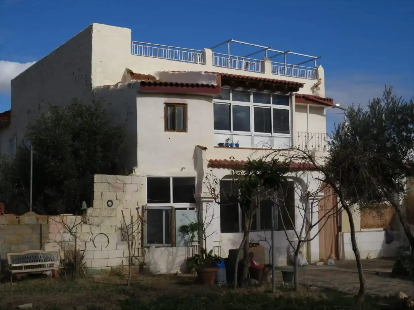 Vista exterior de Casa adosada en venta en Albuñán