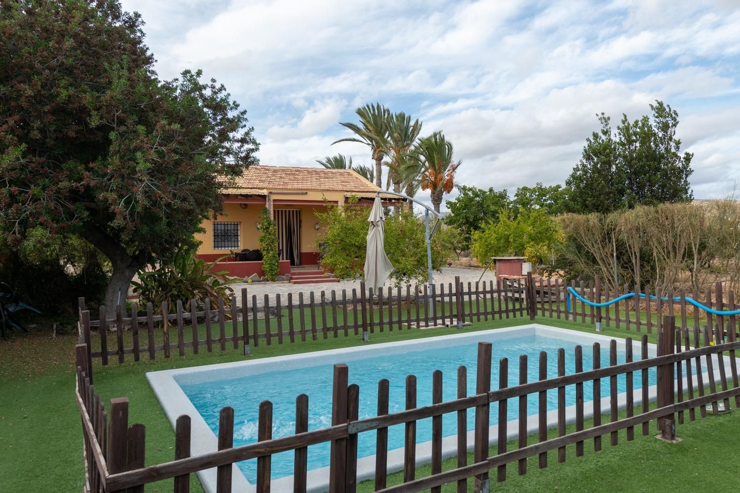 Jardí de Casa o xalet de lloguer en Elche / Elx amb Aire condicionat, Jardí privat i Terrassa
