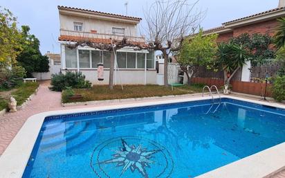 Swimming pool of House or chalet for sale in Calafell  with Private garden, Terrace and Storage room