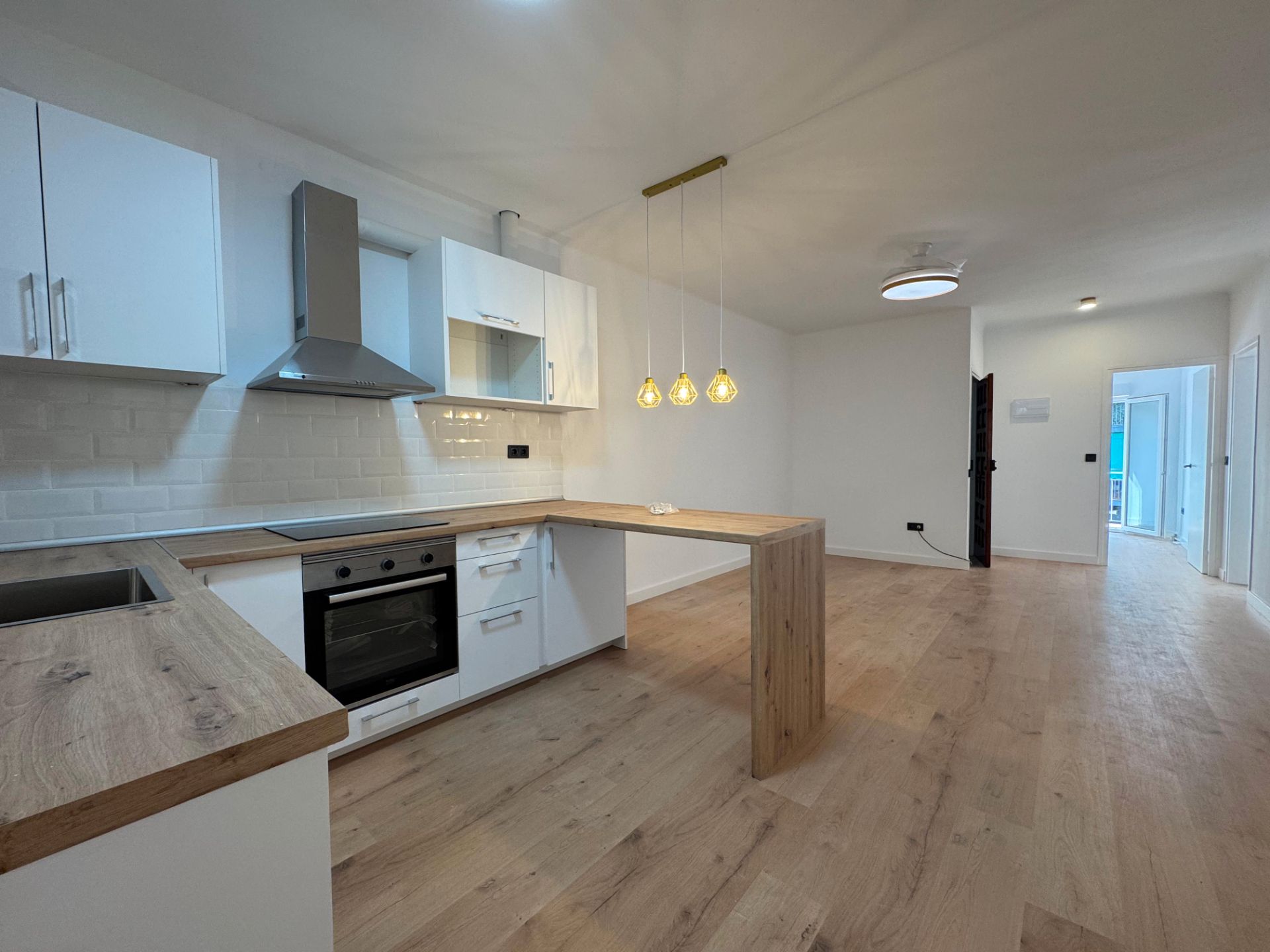Cocina de Ático en venta en Mataró con Calefacción, Parquet y Terraza