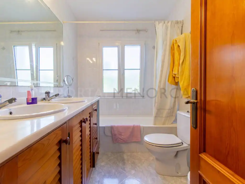 Bathroom of Houses for sale in Maó - Mahón  with Heating, Private garden and Terrace
