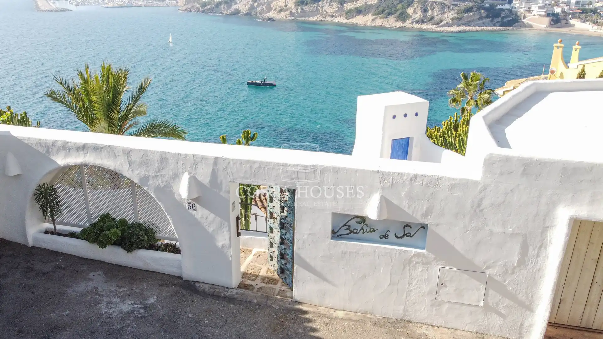 Exterior view of Houses for sale in Moraira  with Air Conditioner, Private garden and Terrace