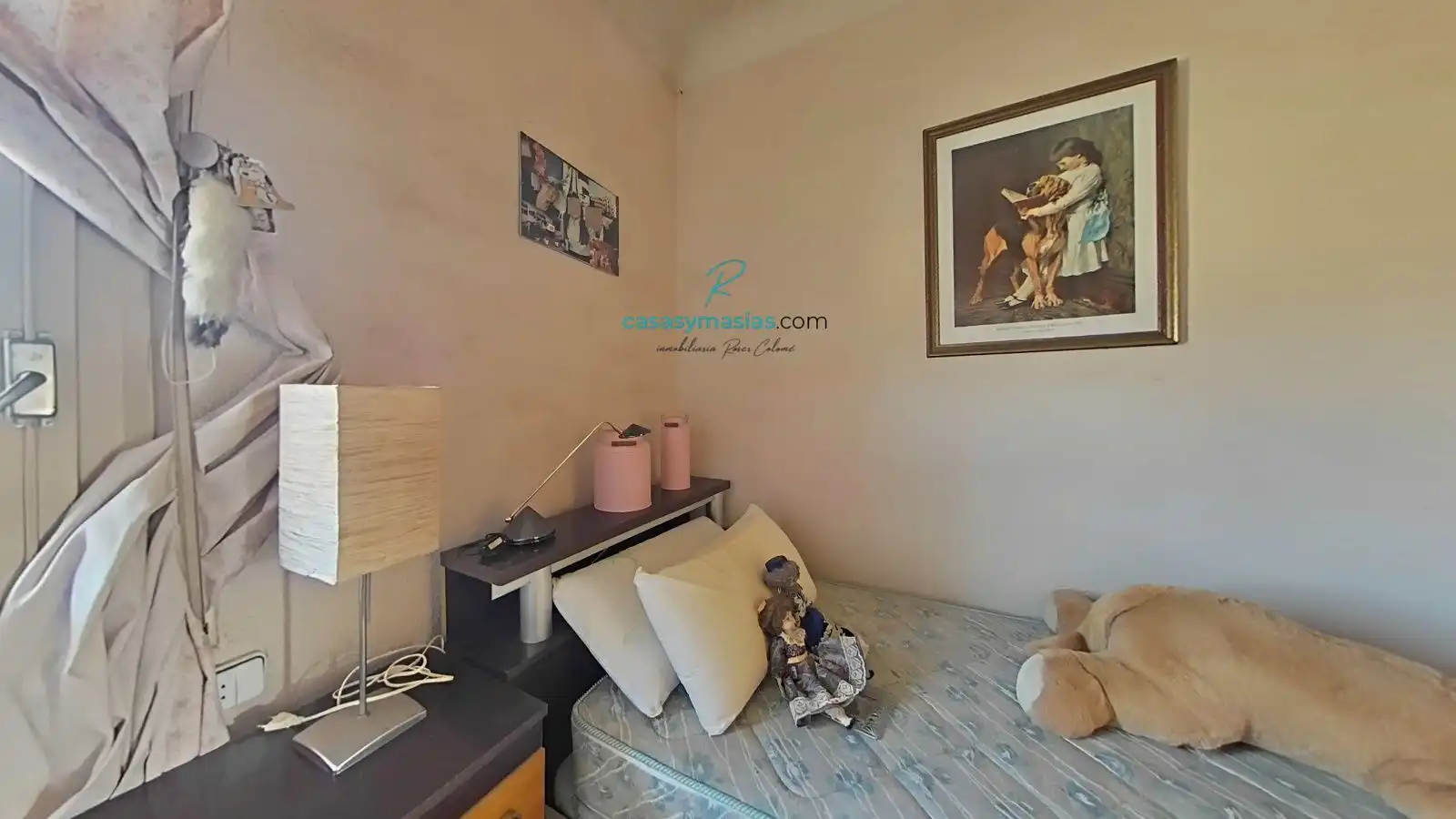 Habitación de Finca rústica en venta en Vilobí del Penedès con Calefacción, Jardín privado y Terraza