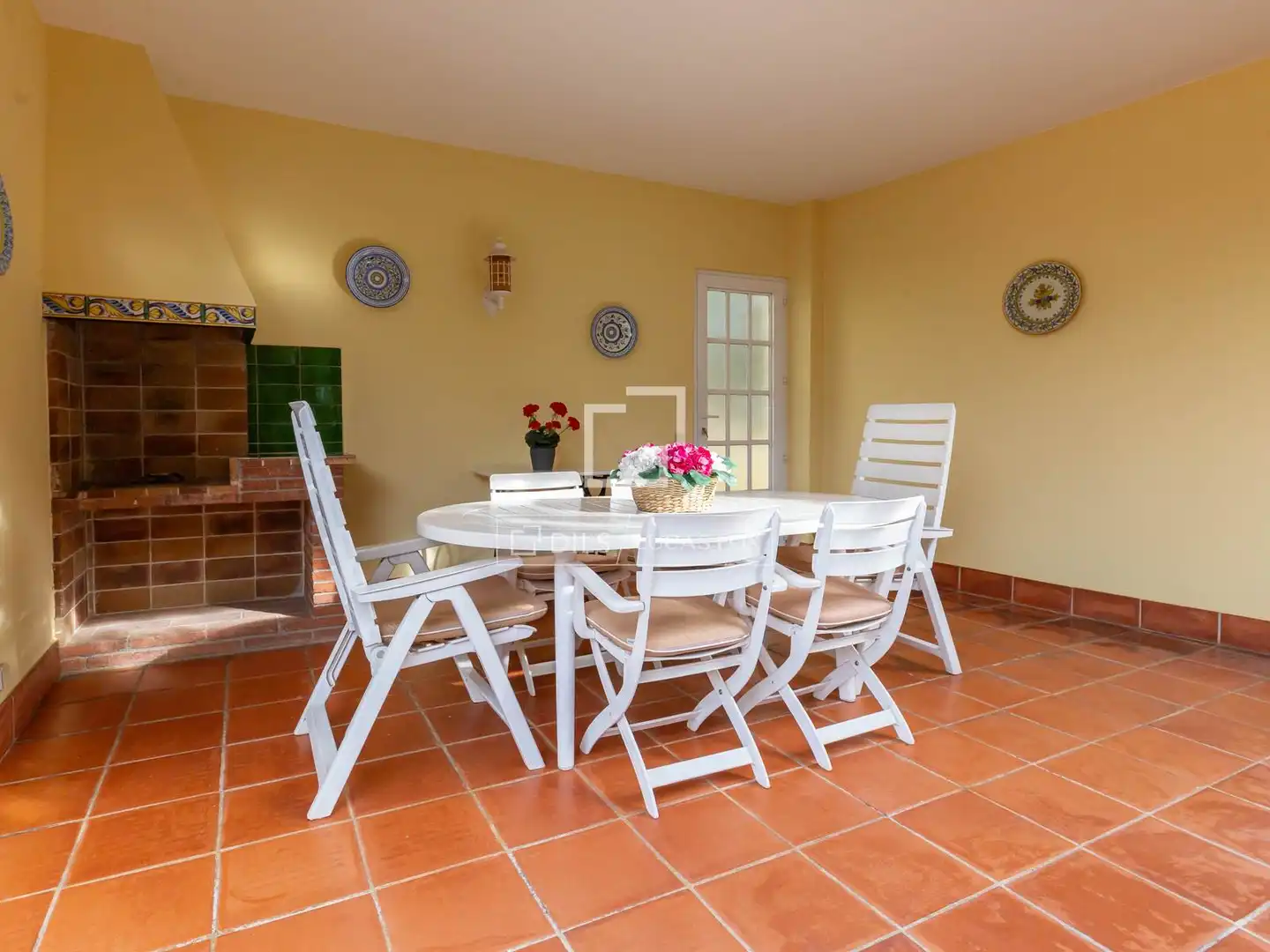 Menjador de Casa o xalet en venda en Sant Just Desvern amb Calefacció, Jardí privat i Terrassa
