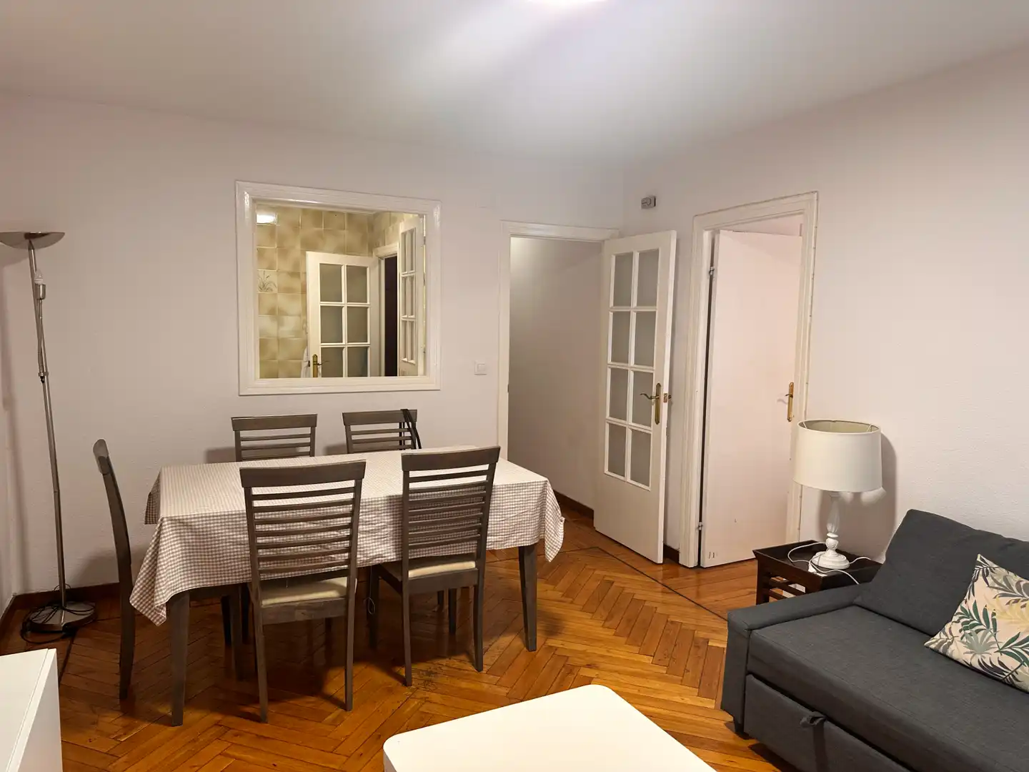 Comedor de Apartamento de alquiler en Santander con Calefacción, Parquet y Amueblado