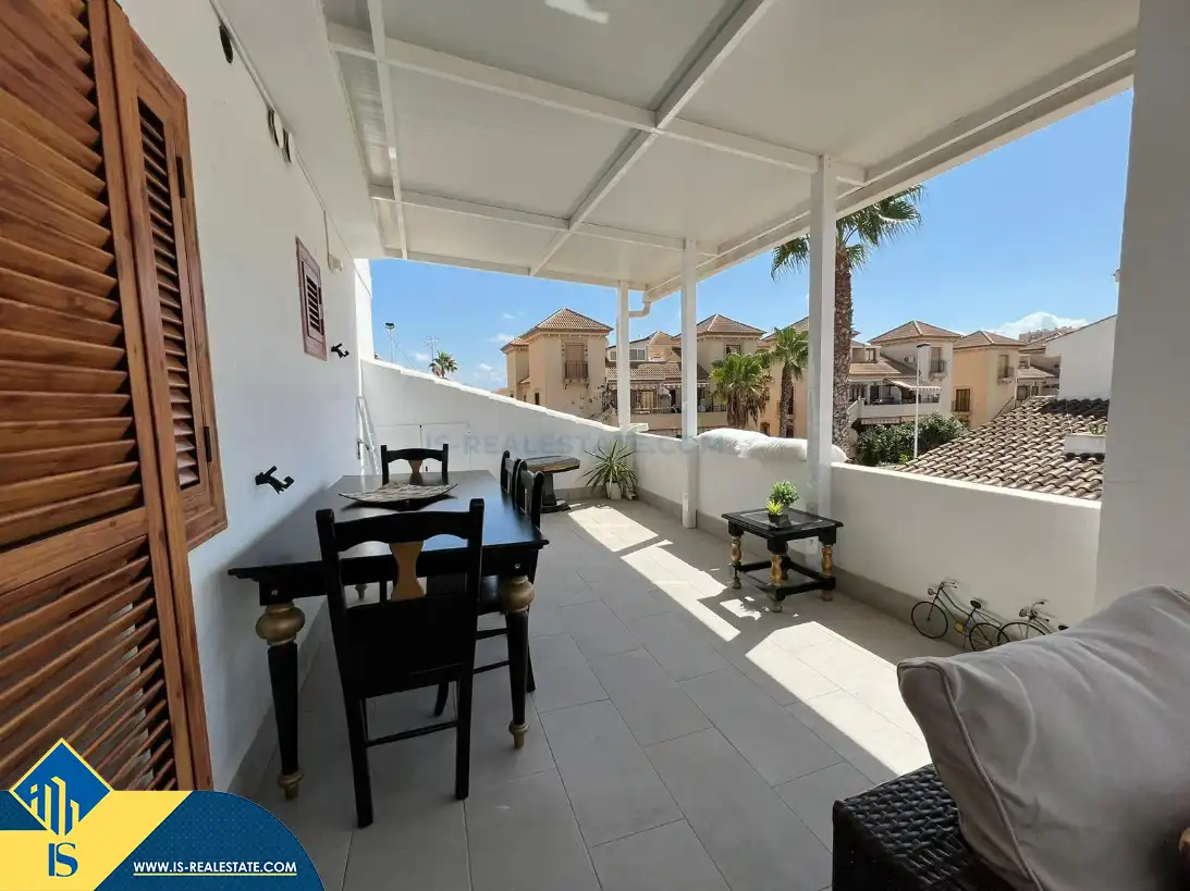 Terrasse von Wohnungen zum Verkauf in Torrevieja mit Klimaanlage, Heizung und Terrasse