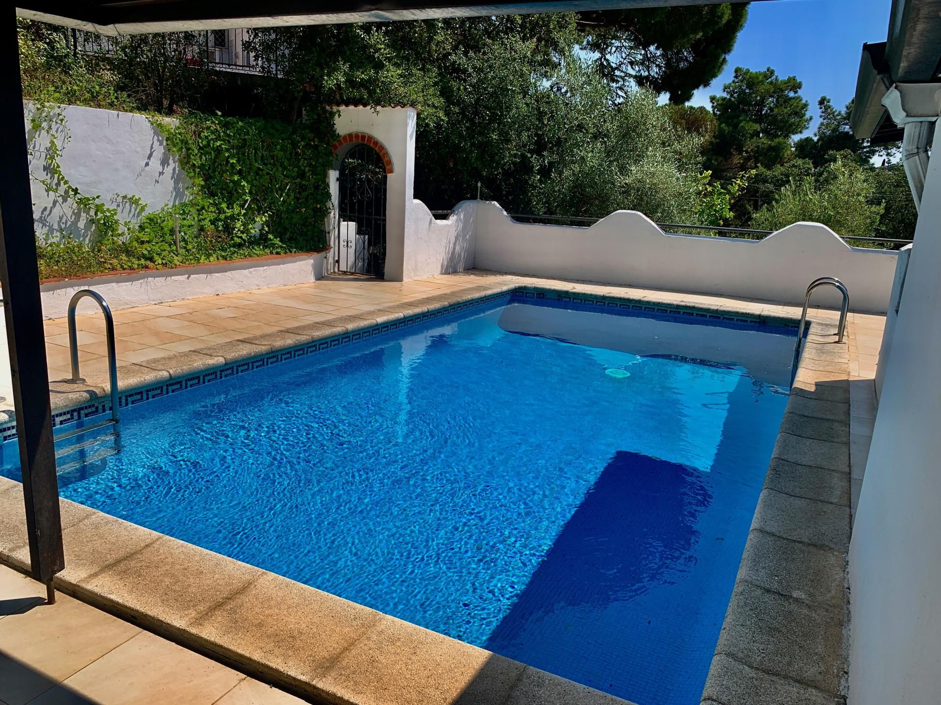Swimming pool of Country house for sale in Lloret de Mar  with Heating, Terrace and Swimming Pool