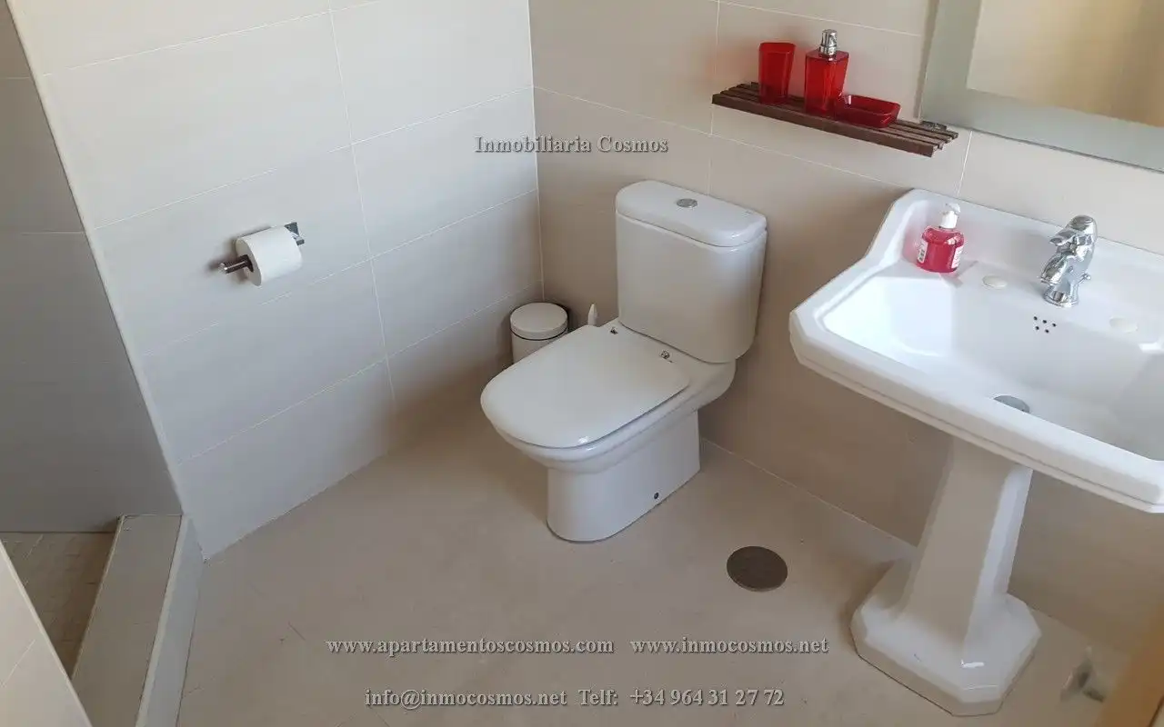 Baño de Casa o chalet en venta en Oropesa del Mar / Orpesa con Aire acondicionado, Calefacción y Jardín privado