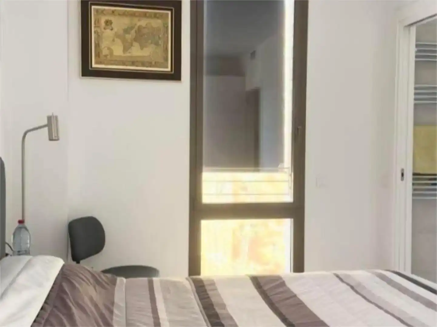 Schlafzimmer von Wohnungen zur Miete in  Barcelona Capital mit Klimaanlage und Schwimmbad
