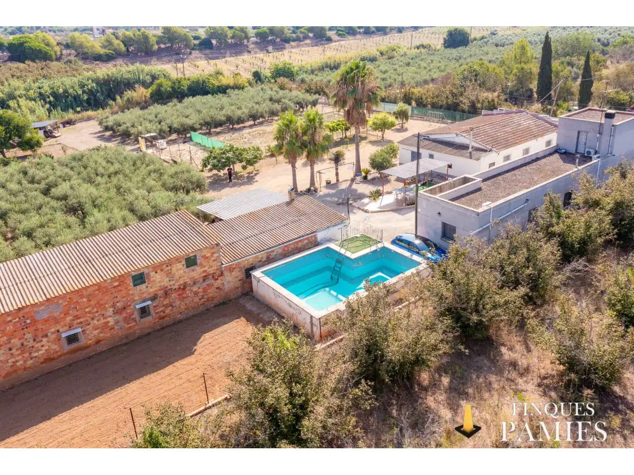 Vista exterior de Finca rústica en venta en Reus con Aire acondicionado, Calefacción y Jardín privado