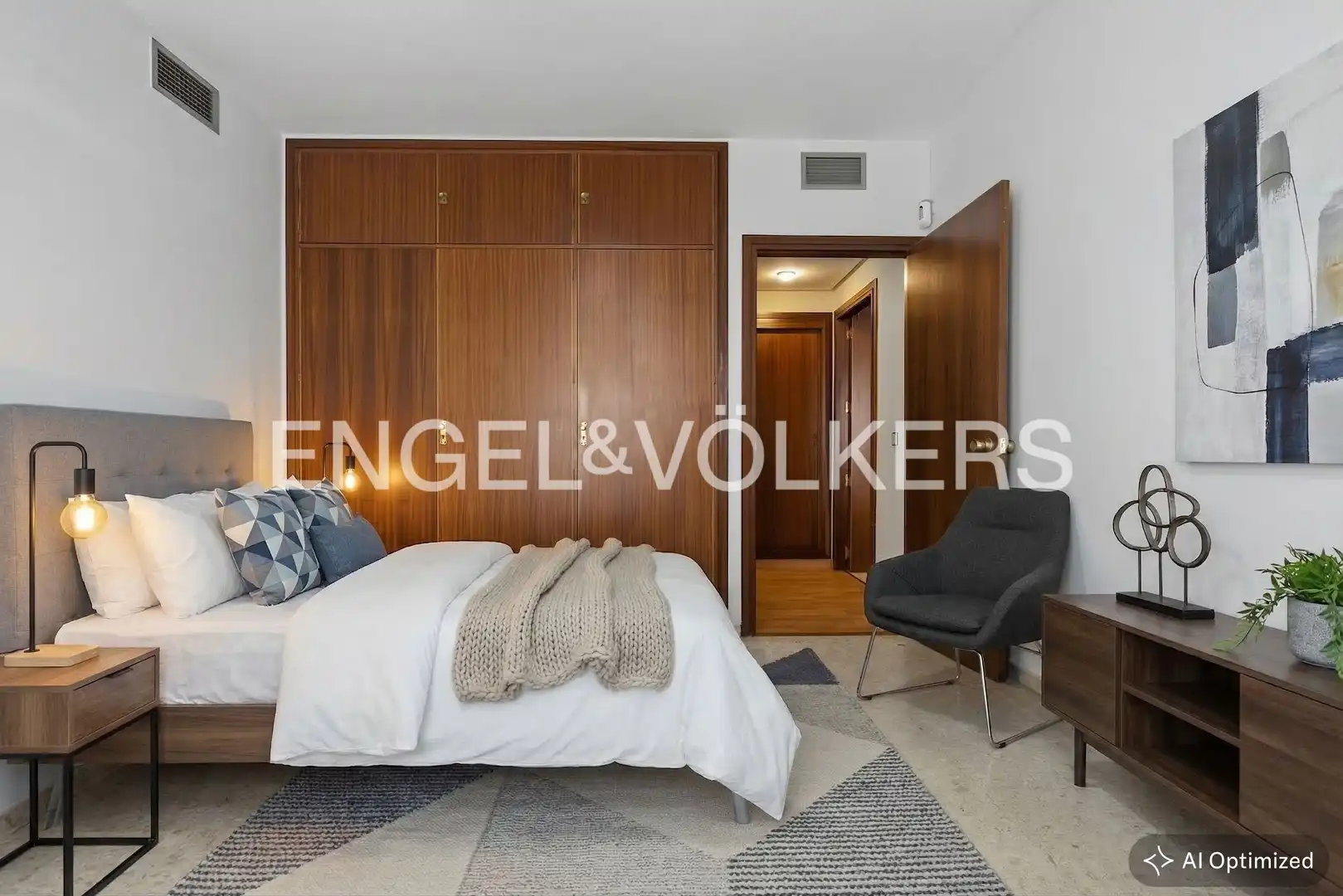 Bedroom of Flat for sale in Sevilla  with Air Conditioner, Heating and Balcony