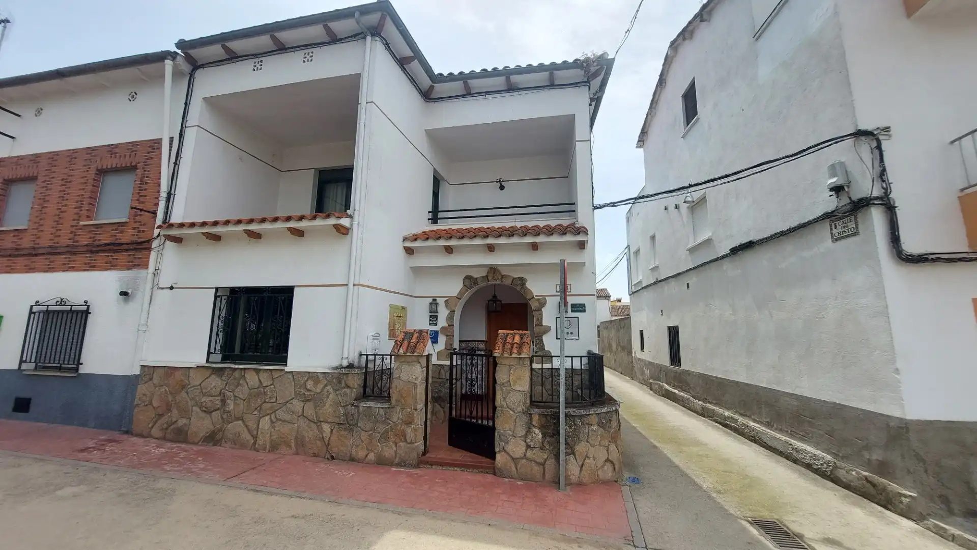 Vista exterior de Casa o chalet en venta en Zarza de Granadilla con Aire acondicionado, Calefacción y Amueblado