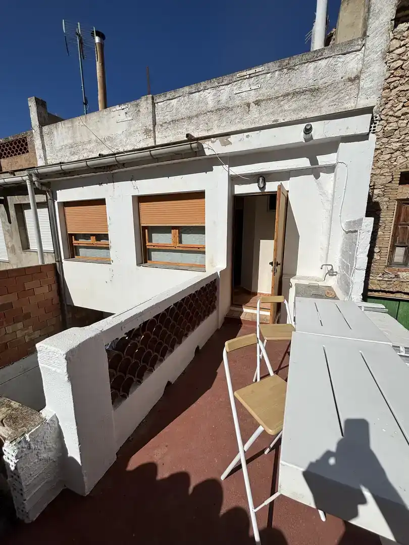 Terrasse von Country house zur Miete in Requena mit Balkon