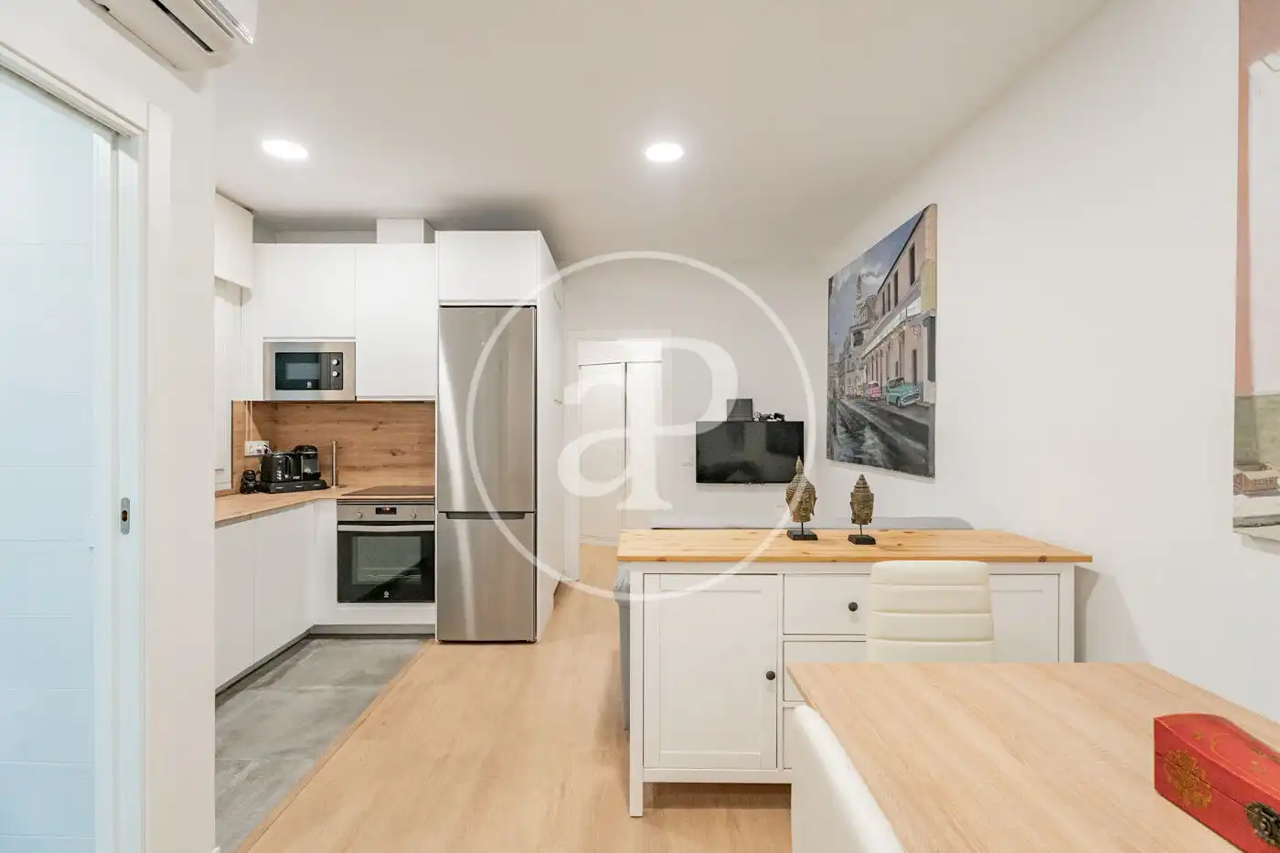 Kitchen of Flat for sale in Madrid  with Air Conditioner, Heating and Furnished