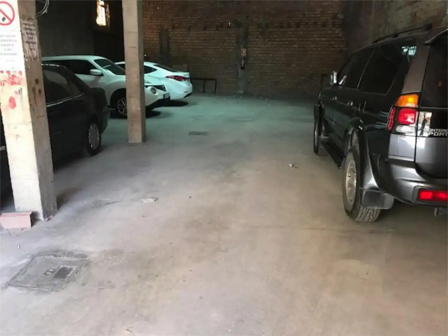 Parking of Flat for sale in Los Barrios  with Air Conditioner, Storage room and Furnished