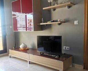 Living room of Flat for sale in Guardamar de la Safor  with Air Conditioner, Private garden and Terrace