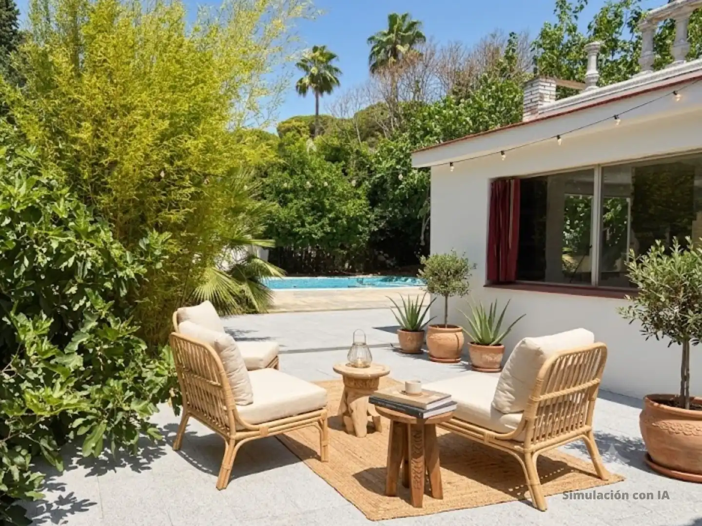 Terrassa de Casa o xalet en venda en Córdoba amb Jardí privat i Piscina