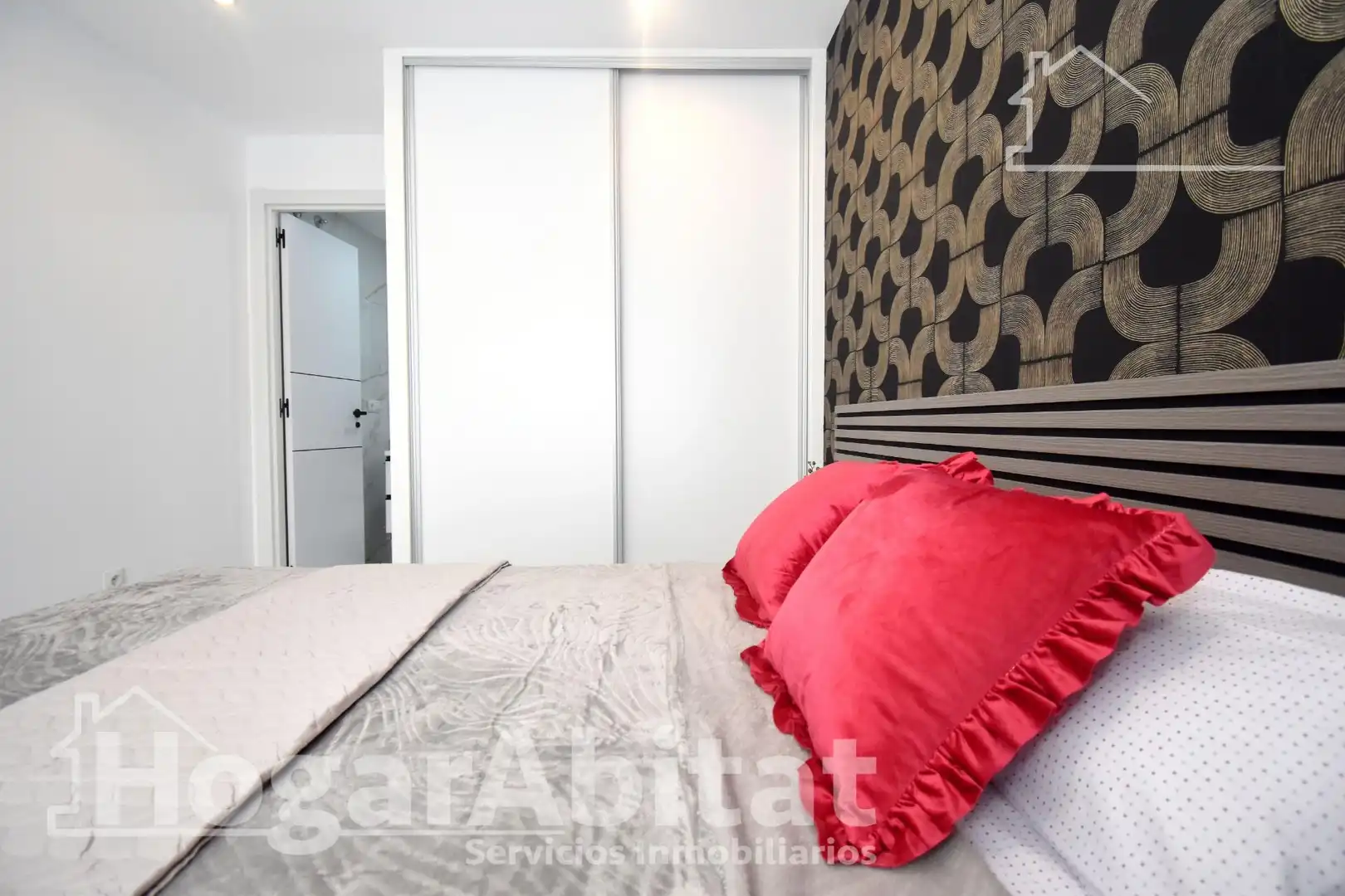 Schlafzimmer von Haus oder Chalet zum Verkauf in Vila-real mit Klimaanlage, Heizung und Terrasse