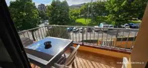 Balcony of Flat for sale in Castell d'Aro, Platja d'Aro i s'Agaró  with Air Conditioner, Heating and Parquet flooring