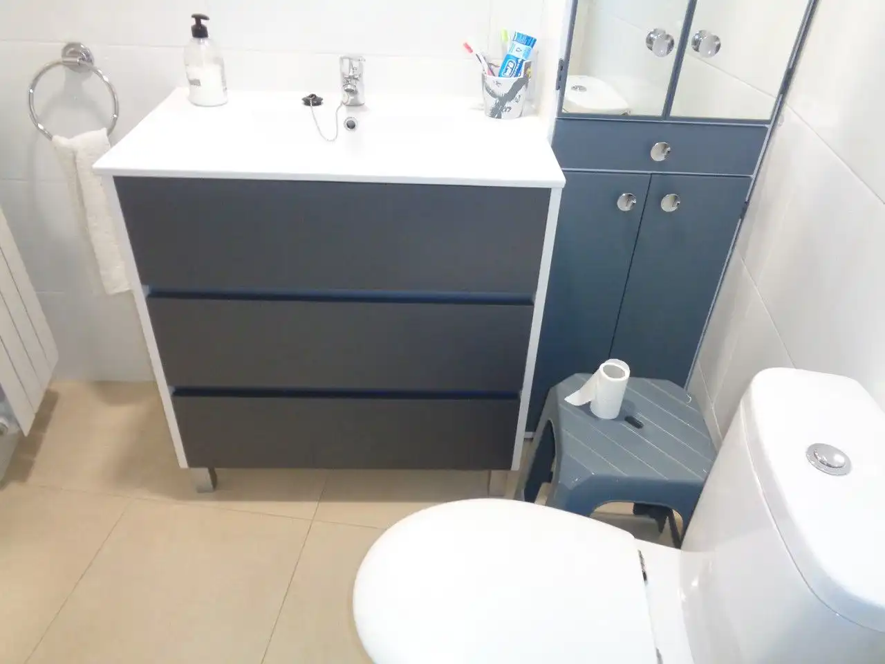 Baño de Finca rústica en venta en Briones con Calefacción, Terraza y Trastero