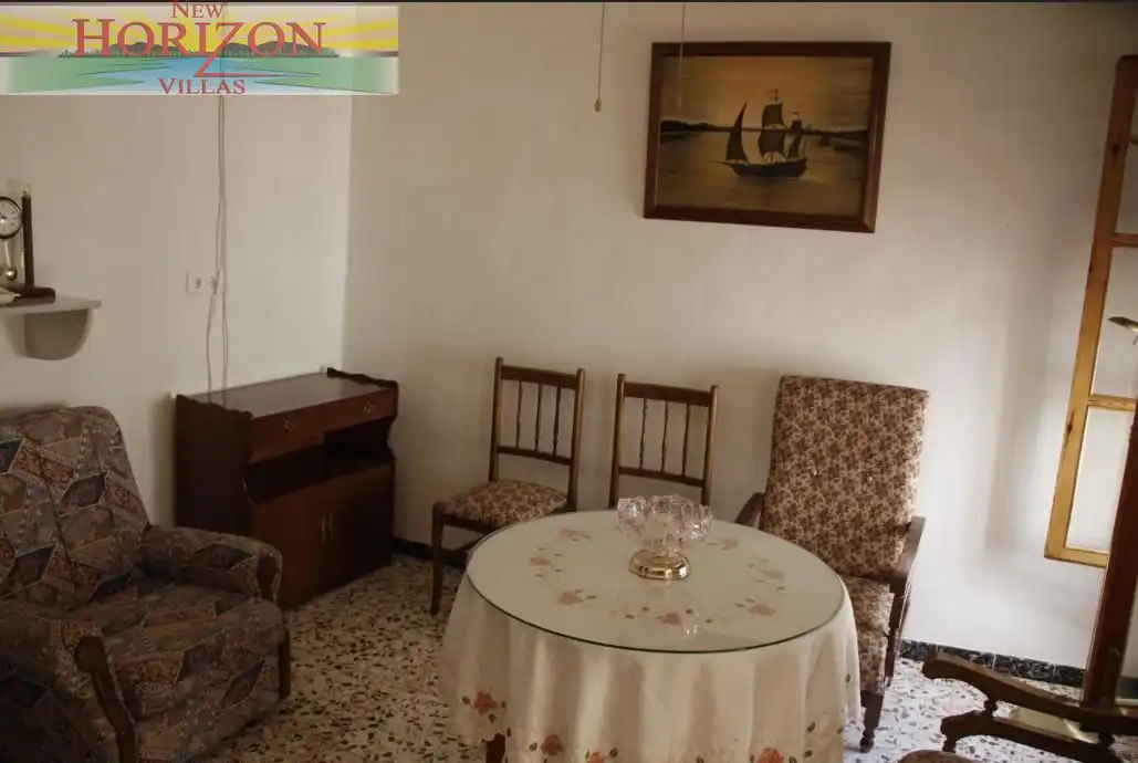 Sala de estar de Piso en venta en Albánchez con Terraza, Amueblado y Balcón