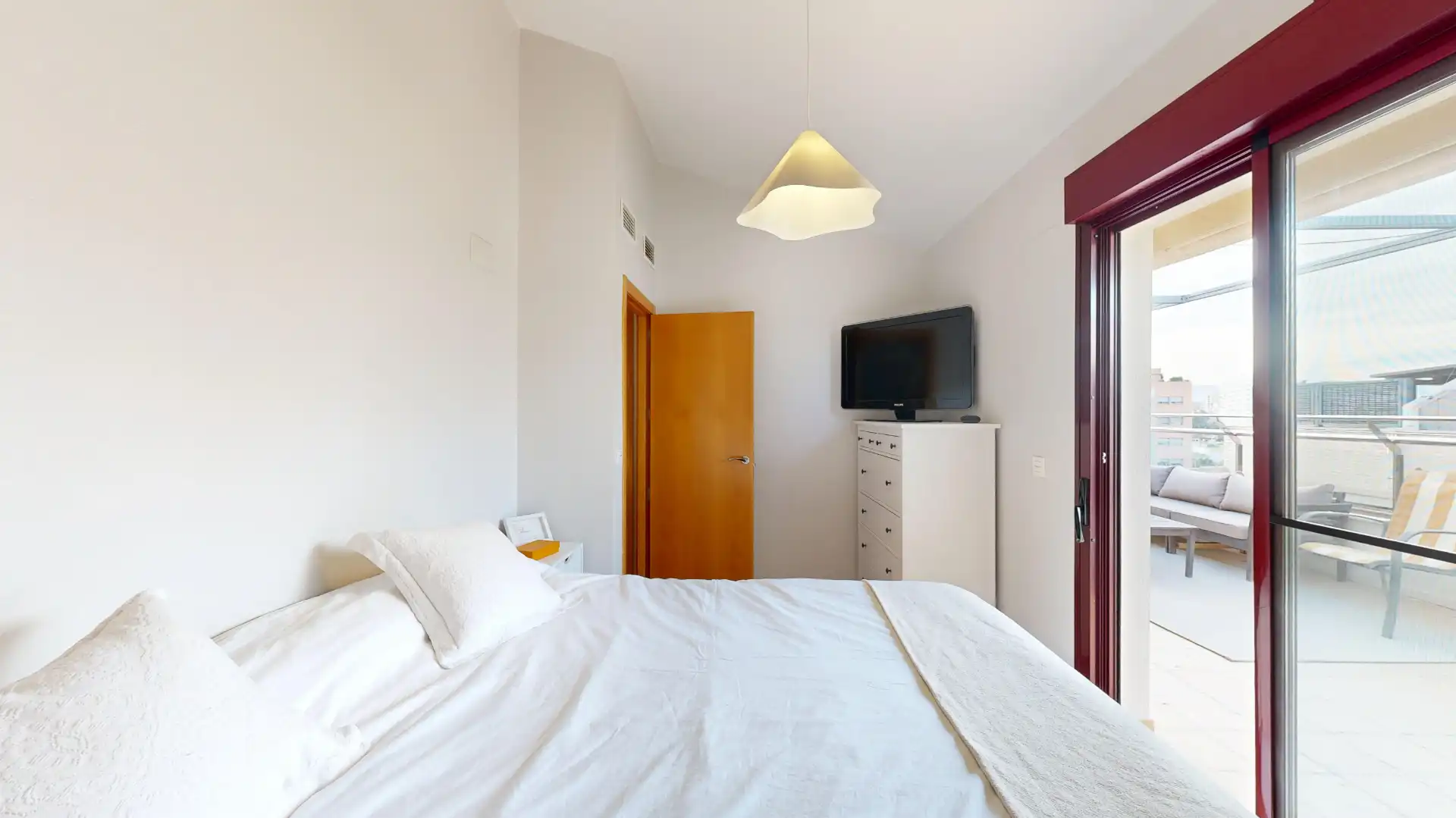 Habitación de Ático en venta en Murcia con Aire acondicionado, Parquet y Terraza