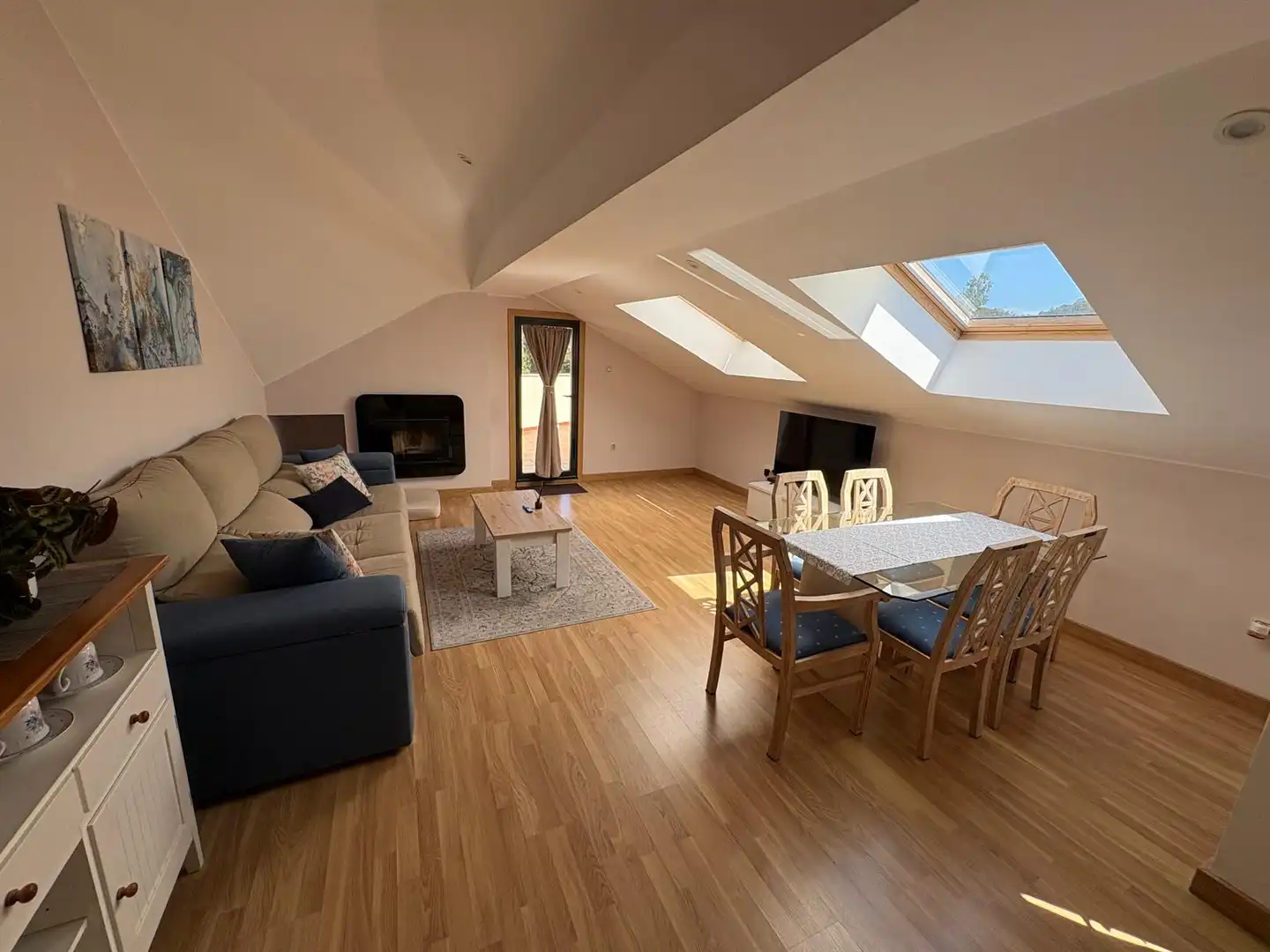 Sala de estar de Ático de alquiler en Mondariz-Balneario con Calefacción, Terraza y Trastero