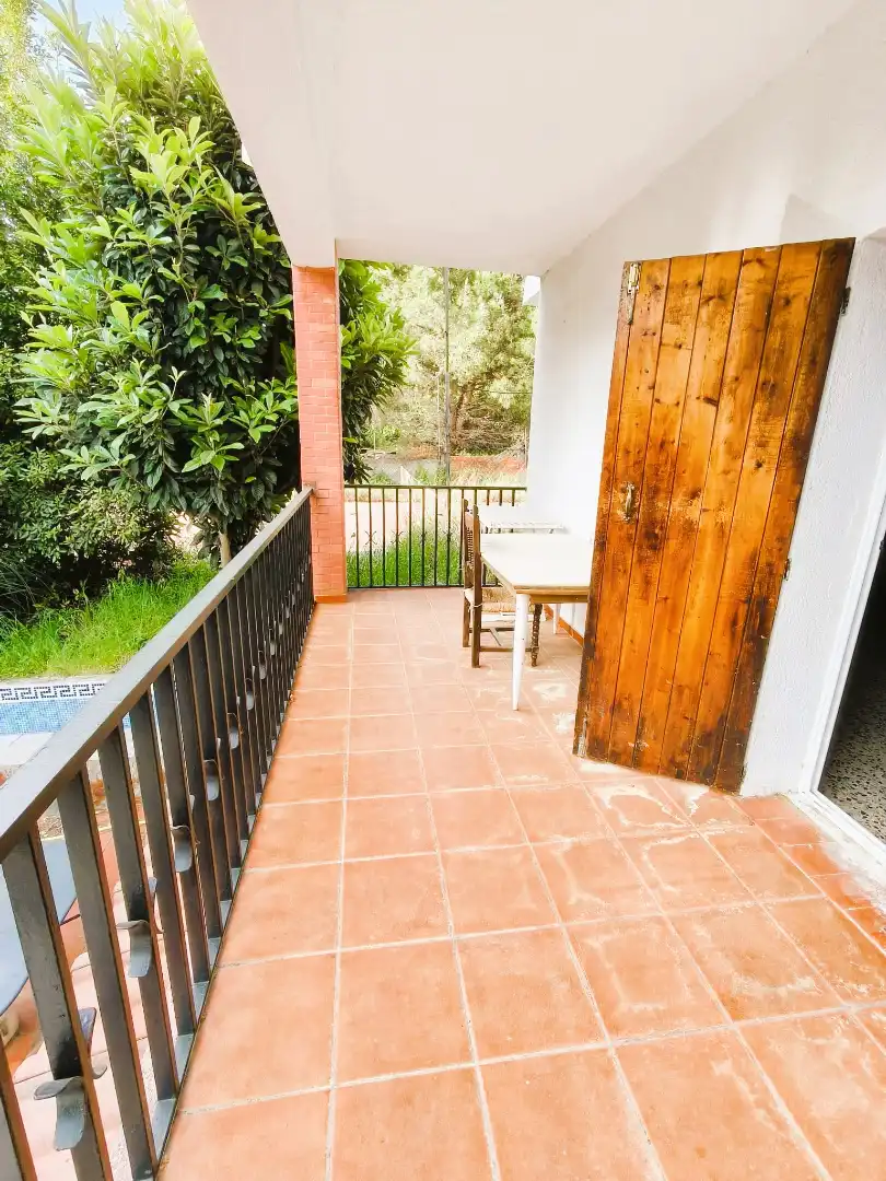 Terrassa de Casa o xalet en venda en Lliçà d'Amunt amb Aire condicionat, Jardí privat i Terrassa
