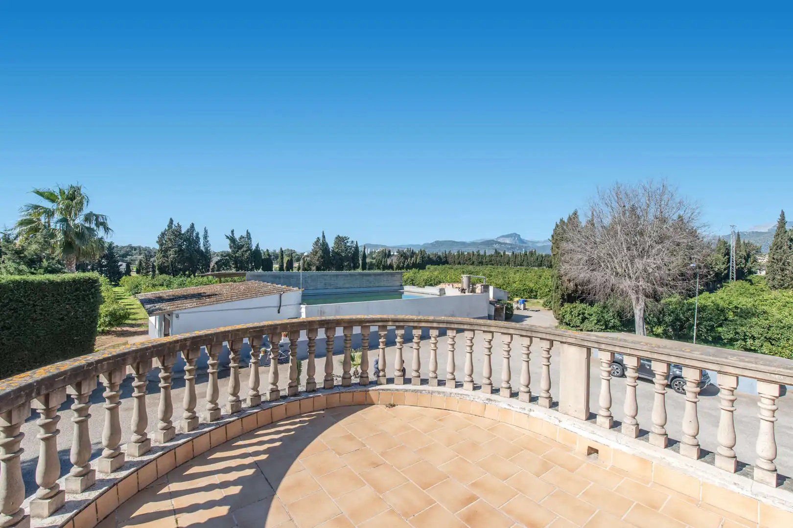 Terrassa de Finca rústica en venda en Lloseta amb Aire condicionat, Calefacció i Parquet