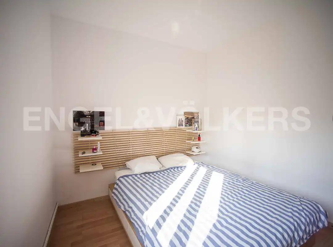 Bedroom of Flat for rent in Barcelona  with Air Conditioner, Heating and Parquet flooring