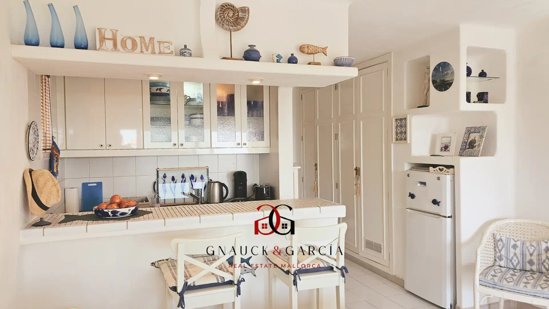 Küche von Wohnung zum Verkauf in Calvià mit Klimaanlage, Heizung und Terrasse