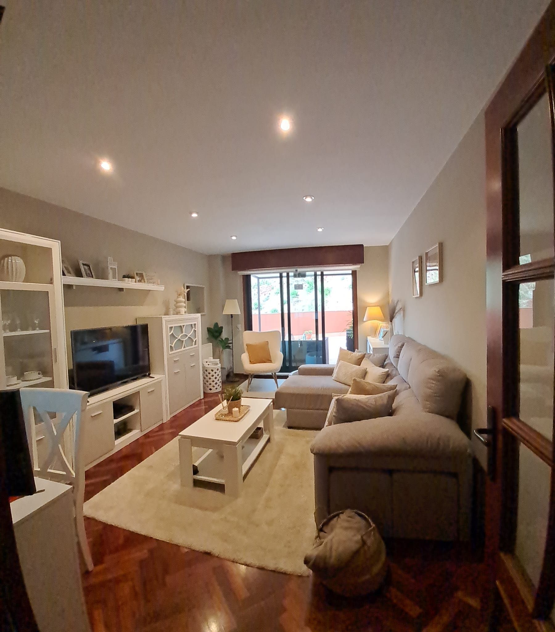 Sala de estar de Piso en venta en Sada (A Coruña) con Aire acondicionado, Calefacción y Terraza