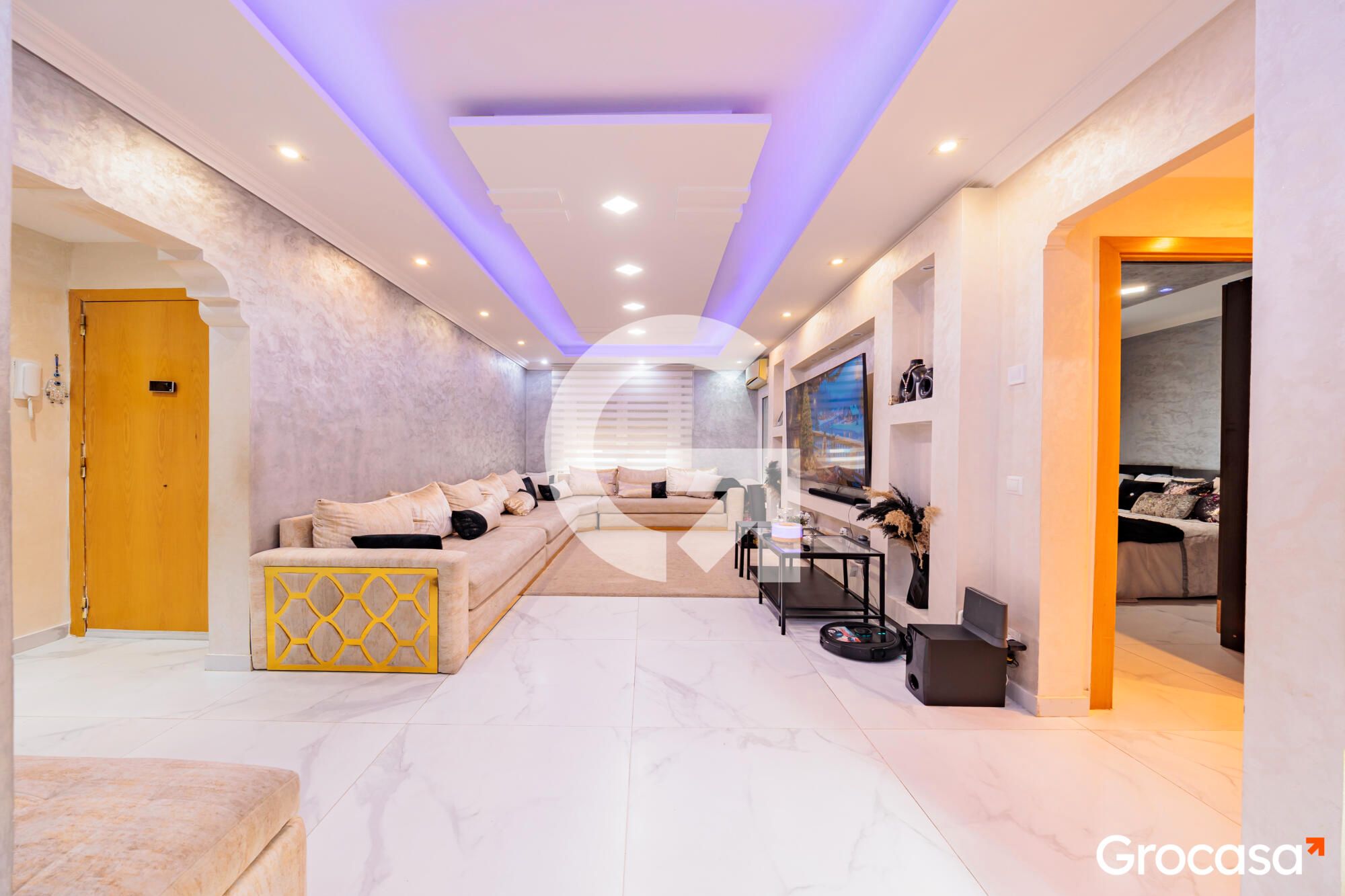 Sala d'estar de Pis en venda en Manresa amb Aire condicionat, Calefacció i Moblat