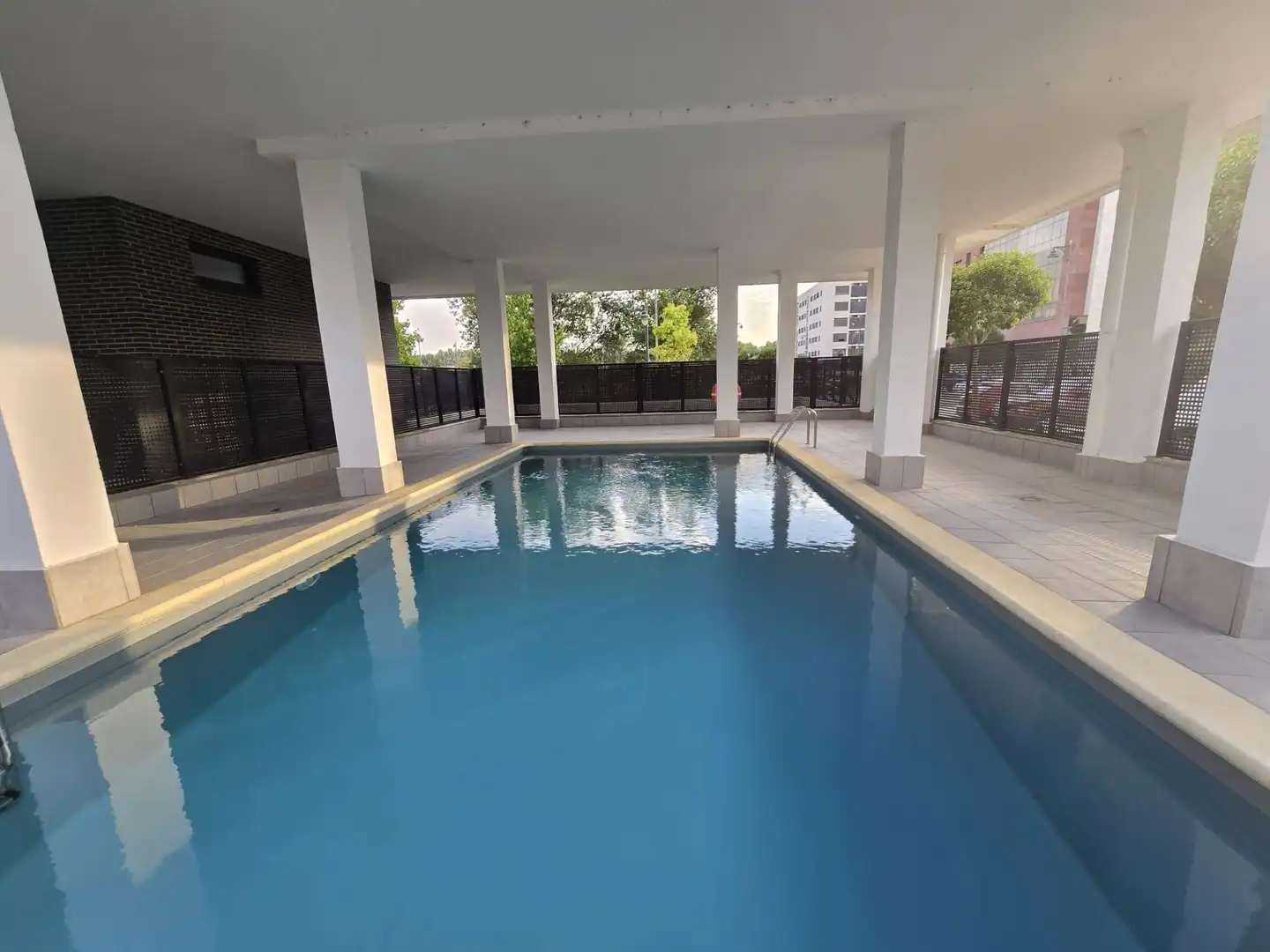 Swimming pool of Flat for sale in  Logroño  with Heating, Terrace and Storage room