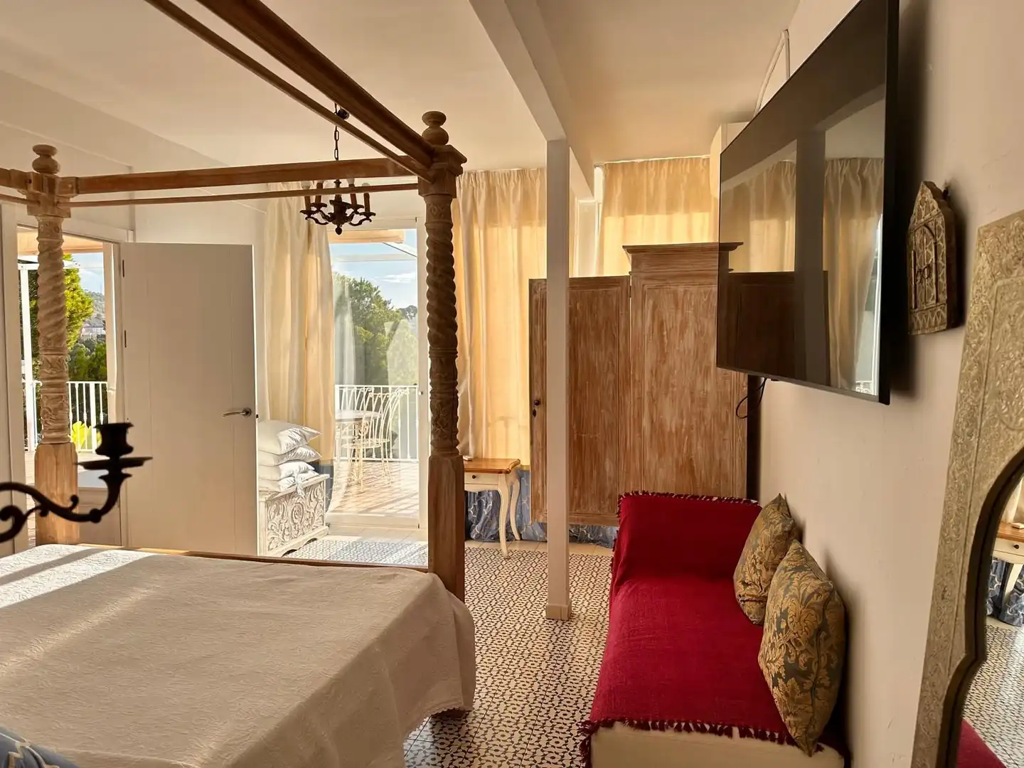 Habitación de Casa o chalet de alquiler en Altea con Aire acondicionado, Calefacción y Jardín privado