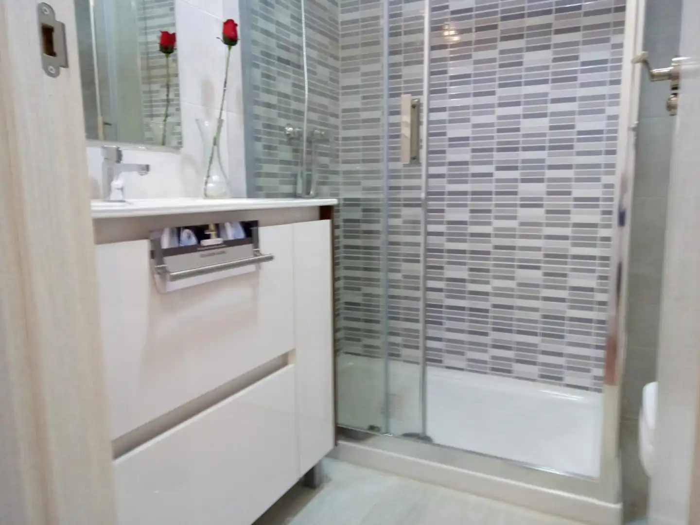Badezimmer von Wohnung zur Miete in Granada mit Klimaanlage, Möbliert und Waschmaschine