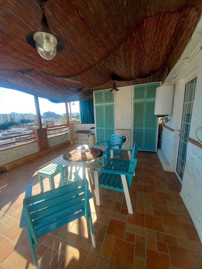 Terrace of Apartment to rent in Málaga Capital  with Air Conditioner, Terrace and Furnished